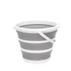 wholesale 10l square collapsible water bucket pp tpr foldable portable cleaning pail multi purpose household camping car wash storage tub with ergonomic carry handle multiple colors for home hotel outdoor use
