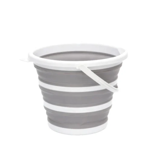 wholesale 10l square collapsible water bucket pp tpr foldable portable cleaning pail multi purpose household camping car wash storage tub with ergonomic carry handle multiple colors for home hotel outdoor use