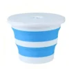 15l folding round bucket with lid(1)