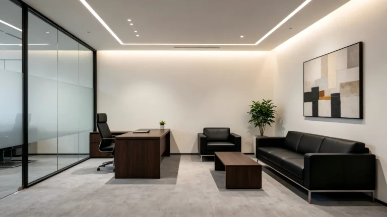 exclusive lounge to receive visiting global importers and partners